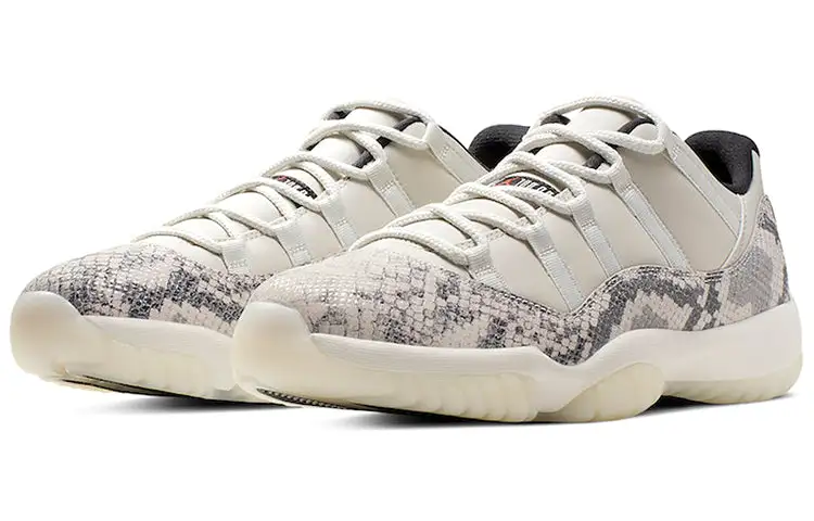 Air Jordan 11 Retro Low ‘Light Bone Snakeskin’