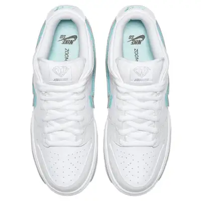 Nike x Diamond Supply Co. SB Dunk Low Pro ‘White Diamond’