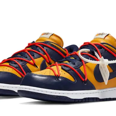 Nike x Off-White Dunk Low ‘University Gold’