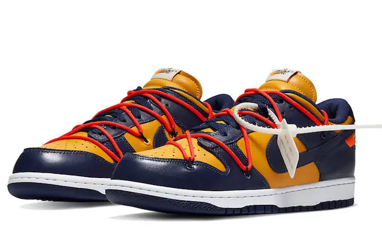 Nike x Off-White Dunk Low ‘University Gold’