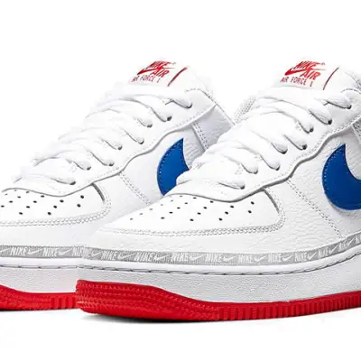Nike Air Force 1 Low ‘Overbranding – White Red Blue’
