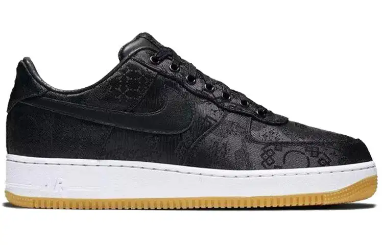 Nike x Fragment Design x CLOT Air Force 1 ‘Black Silk’