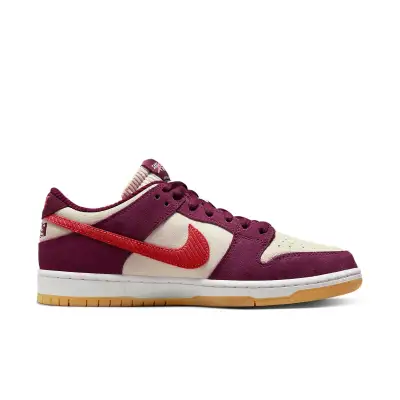Nike SB Dunk Low ‘Summit White Barely Rose University Red’
