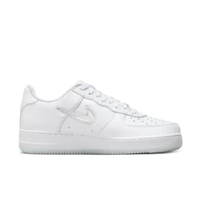 Nike Air Force 1 Low 07 Retro ‘Color of the Month Jewel Swoosh Triple White’