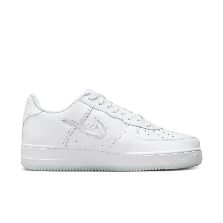 Nike Air Force 1 Low 07 Retro ‘Color of the Month Jewel Swoosh Triple White’