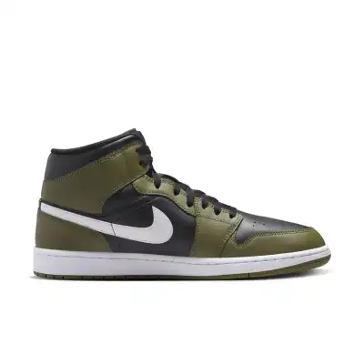 Air Jordan 1 Mid ‘Black Medium Olive’