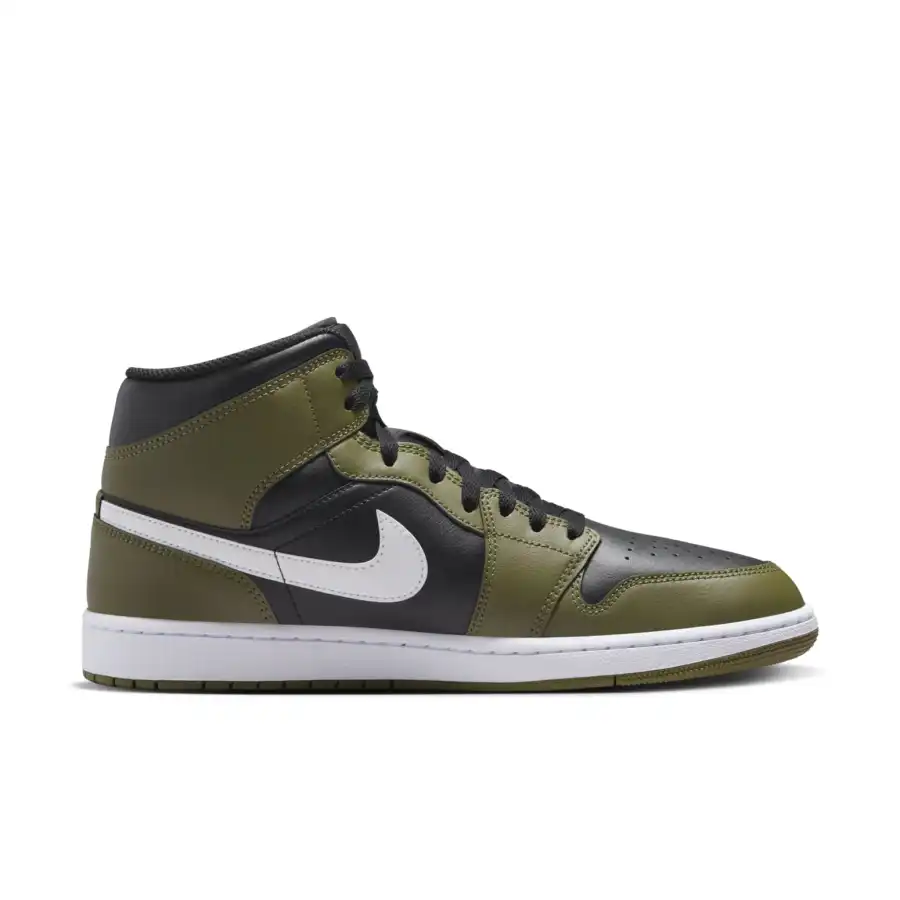 Air Jordan 1 Mid ‘Black Medium Olive’