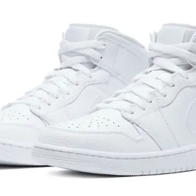 Air Jordan 1 Mid ‘Triple White 2020’