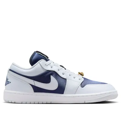 Air Jordan 1 Low SE ‘Football Grey White Gym Red Midnight Navy’