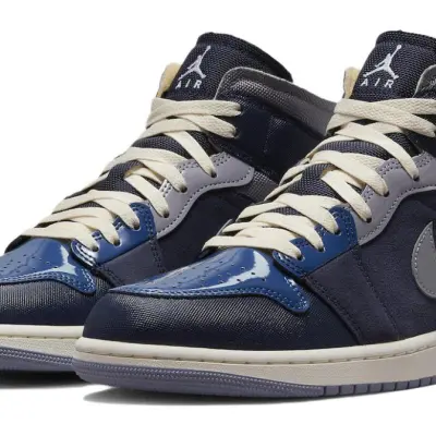 Air Jordan 1 Mid SE Craft ‘Inside Out – Obsidian’