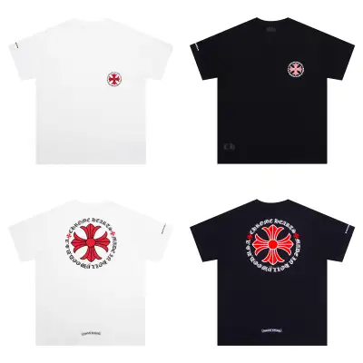 CHROME HEARTS BLACK WHITE T-SHIRT-13