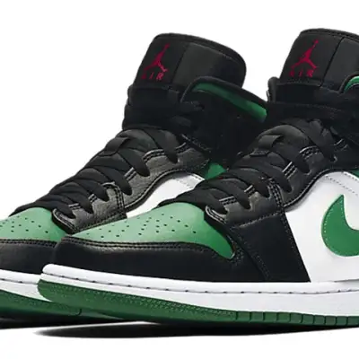 Air Jordan 1 Mid ‘Green Toe’