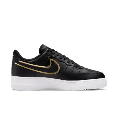 Nike Air Force 1 ’07 LV8 ‘Metallic Swoosh Pack – Black’