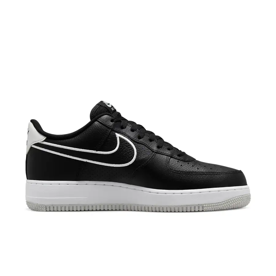 Nike Air Force 1 ’07 ‘Embroidered Swoosh – Black’