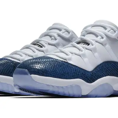 Air Jordan 11 Retro Low ‘Navy Snakeskin’