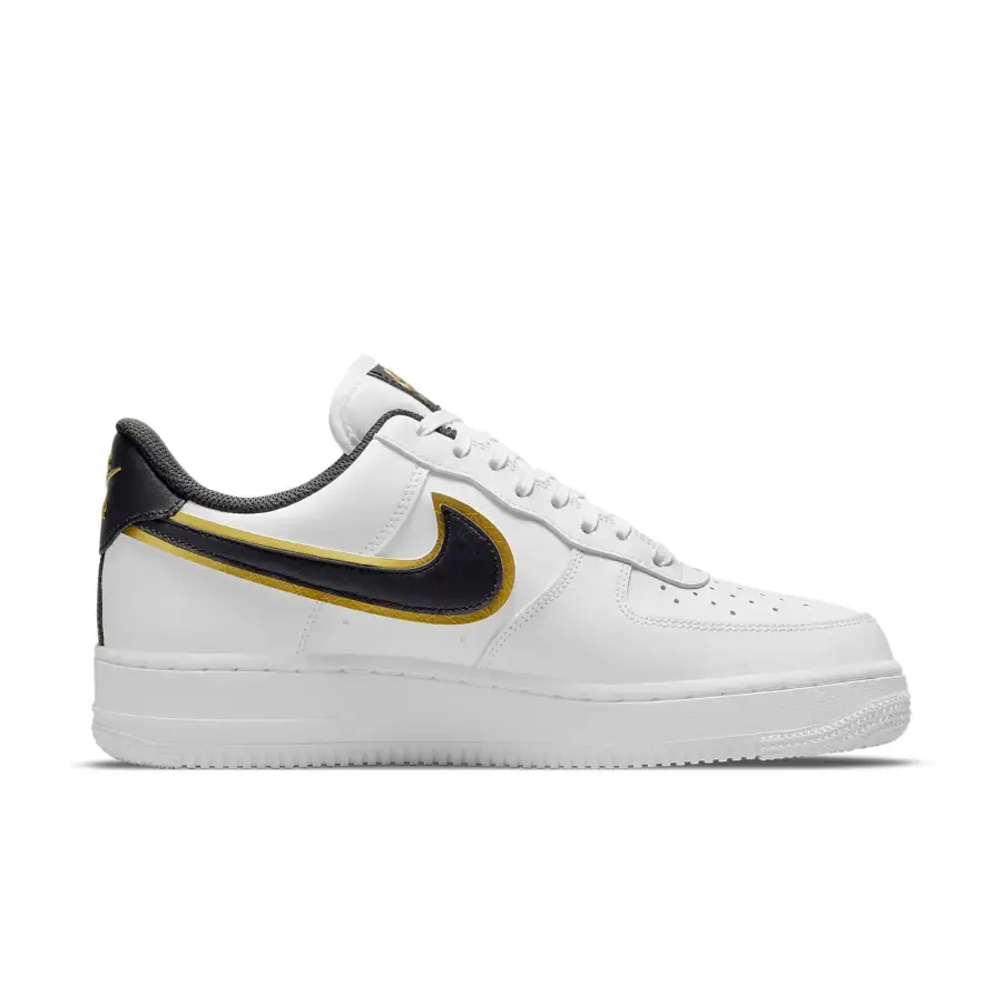 Nike Air Force 1 ’07 LV8 ‘Metallic Swoosh Pack – White Metallic Gold’