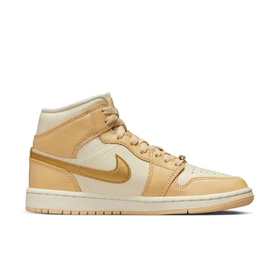Air Jordan 1 Mid ‘Pale Vanilla Gold’