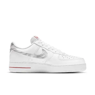 Nike Air Force 1 Low ‘Topography Pack – White University Red’