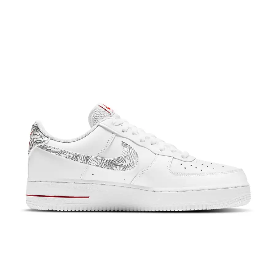 Nike Air Force 1 Low ‘Topography Pack – White University Red’