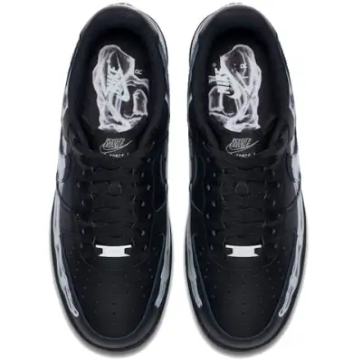 Nike Air Force 1 ’07 QS ‘Black Skeleton’