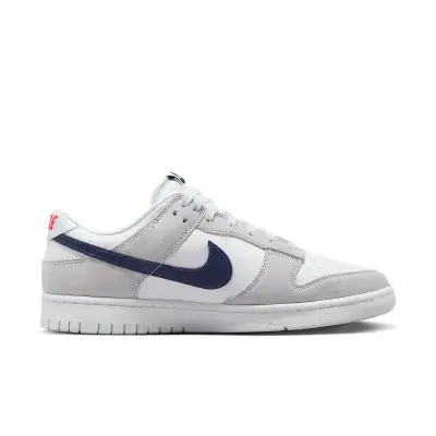 Nike Dunk Low ‘Mini Swoosh – White Grey Navy Aqua’