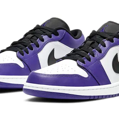 Air Jordan 1 Low ‘Court Purple White’