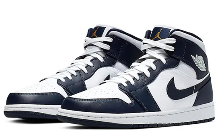 Air Jordan 1 Mid ‘Obsidian White’