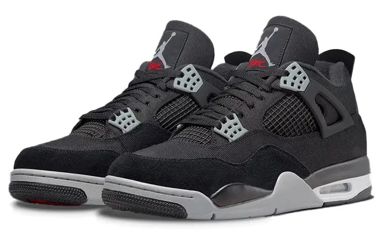 Air Jordan 4 Retro SE ‘Black Canvas’