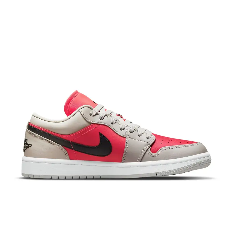Air Jordan 1 Low ‘Light Iron Ore Siren Red’