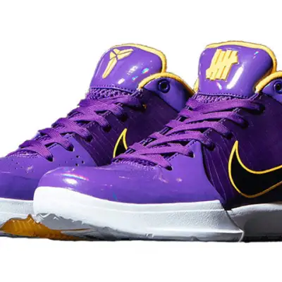 Nike x Undefeated Kobe 4 Protro ‘Court Purple’