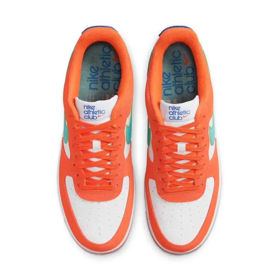 Nike Air Force 1 ’07 LV8 ‘Athletic Club – Rush Orange Washed Teal’