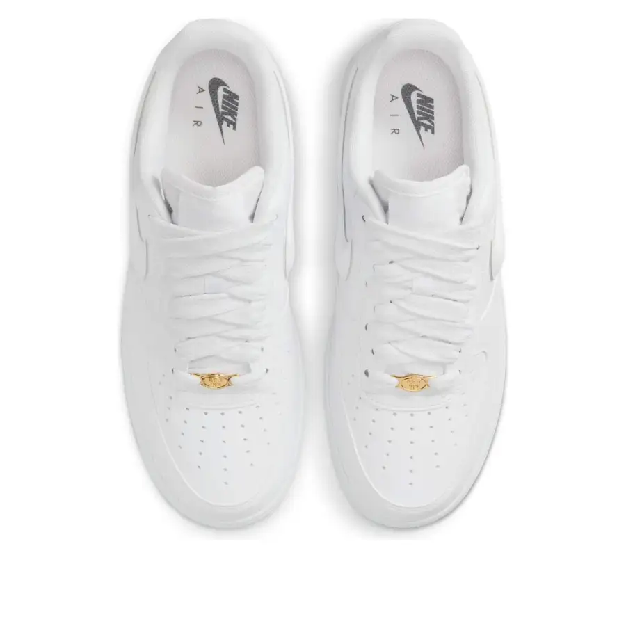 Nike Air Force 1 Low ’07 Next Nature ‘Triple White Bulbous Swoosh’
