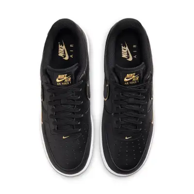 Nike Air Force 1 ’07 LV8 ‘Metallic Swoosh Pack – Black’