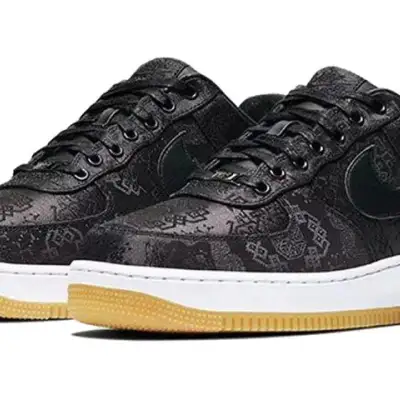 Nike x Fragment Design x CLOT Air Force 1 ‘Black Silk’