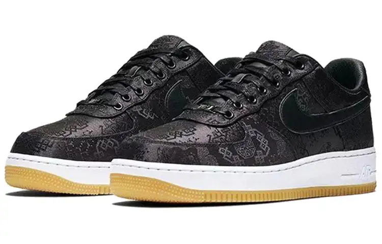 Nike x Fragment Design x CLOT Air Force 1 ‘Black Silk’