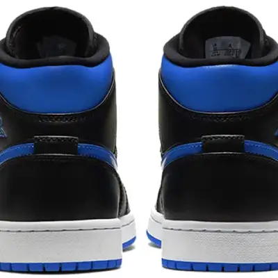 Air Jordan 1 Mid ‘Black Hyper Royal’