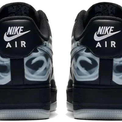 Nike Air Force 1 ’07 QS ‘Black Skeleton’