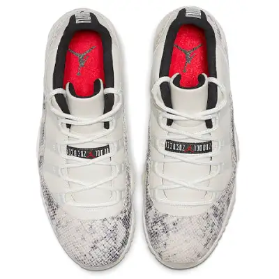 Air Jordan 11 Retro Low ‘Light Bone Snakeskin’
