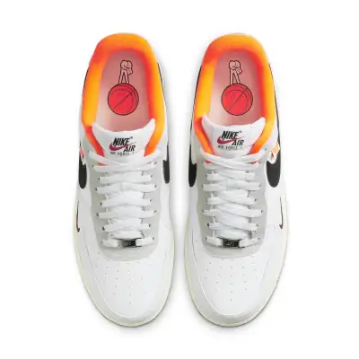 Nike Air Force 1 ’07 LV8 ‘Hoops Pack – White Total Orange’