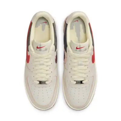 Nike Air Force 1 Low ’07 Premium ‘White Gym Red’