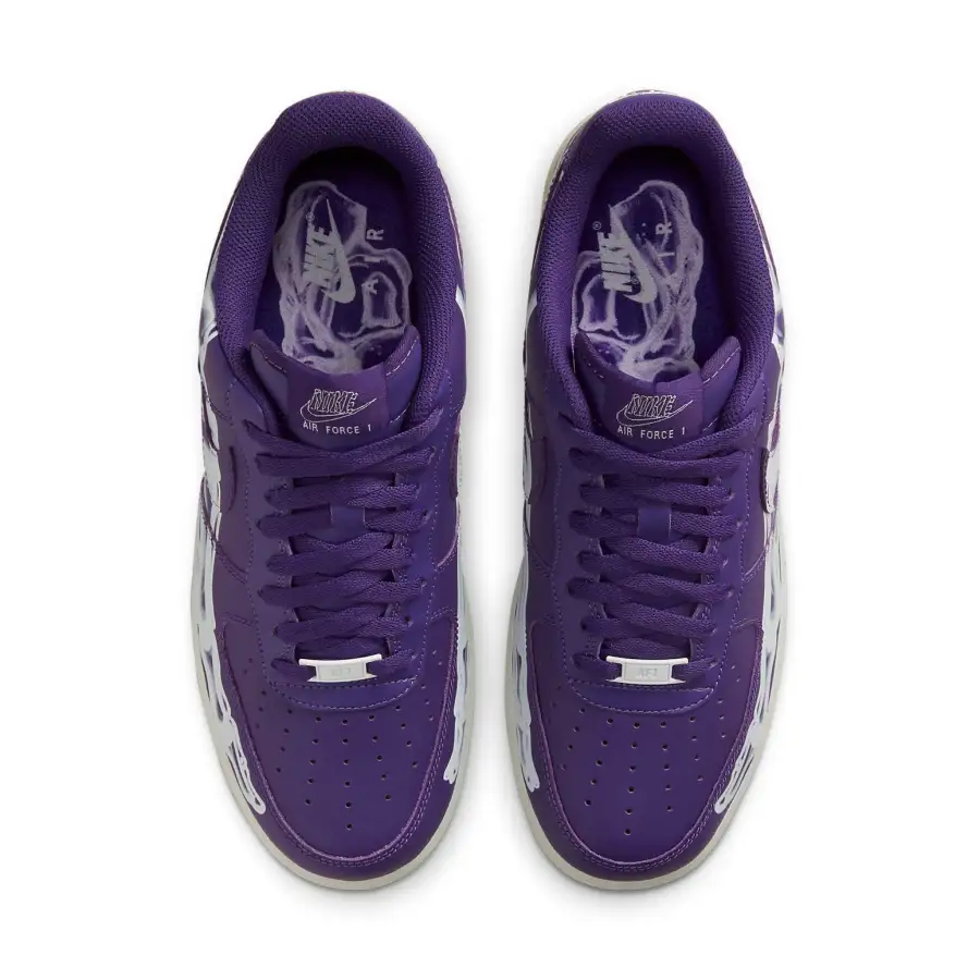 Nike Air Force 1 Low ‘Purple Skeleton’