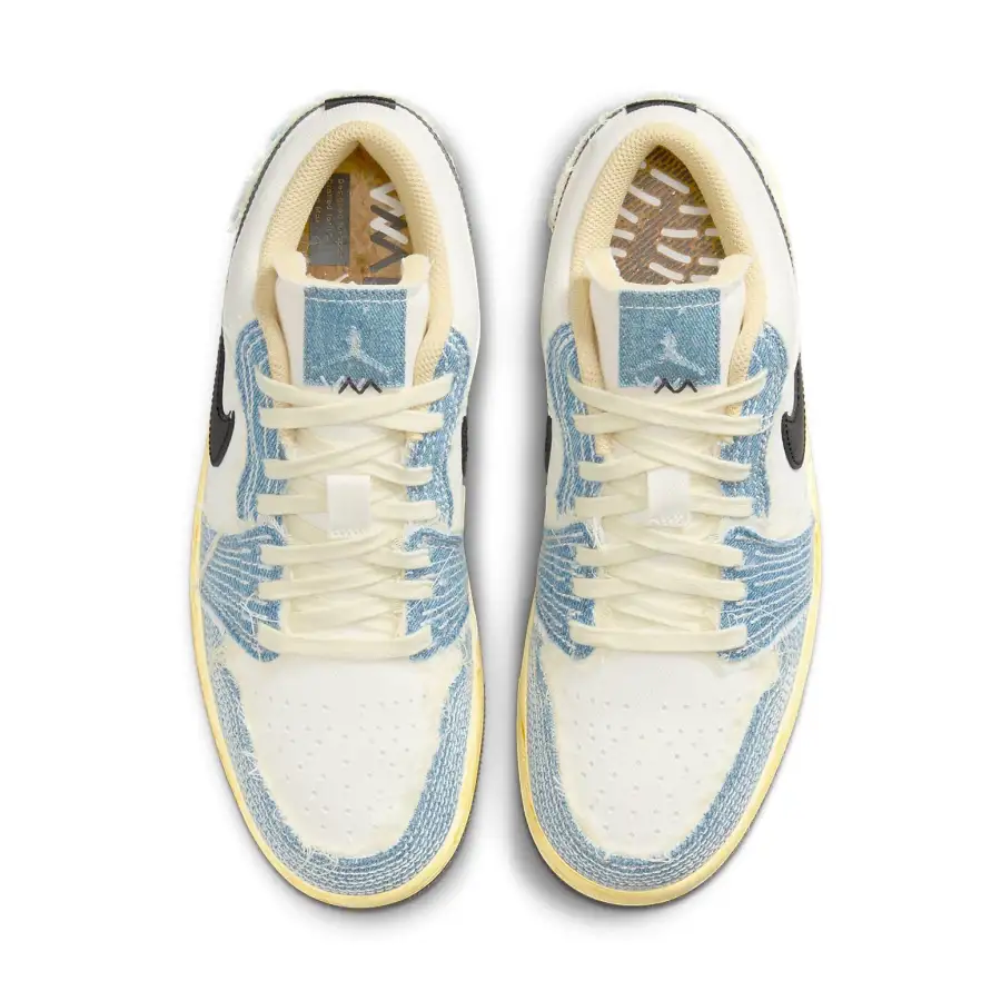 Air Jordan 1 Low SE WRMK ‘Sashiko Denim’