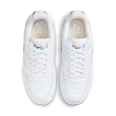 Nike Air Force 1 Fontanka ‘Triple White Multi Color Swoosh’