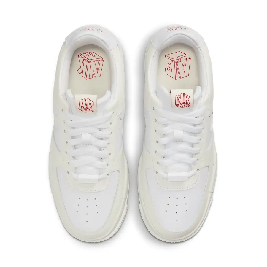 Nike Air Force 1 Pixel ‘Summit White Red Tag’