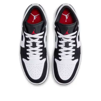 Air Jordan 1 Low SE ‘White Fire Red Black Matte Silver’