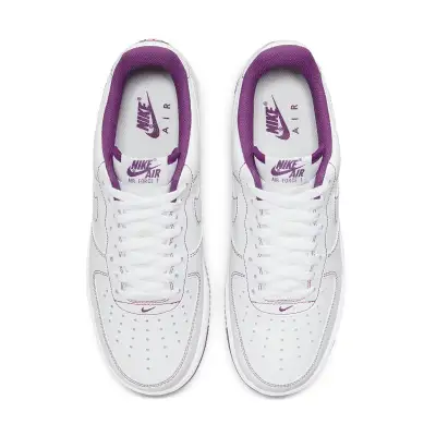 Nike Air Force 1 ’07 ‘Contrast Stitch – White Viotech’