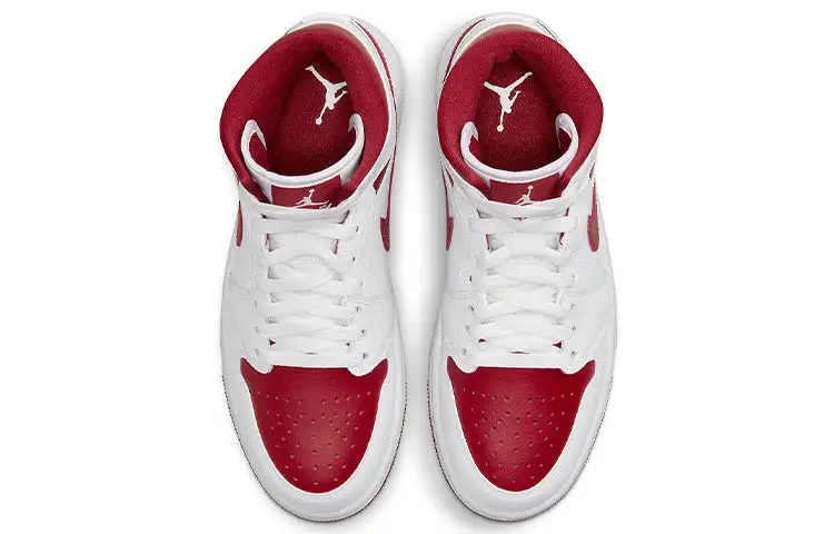 Air Jordan 1 Mid ‘University Red White’