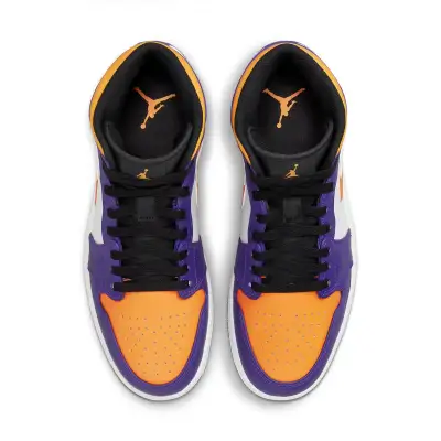 Air Jordan 1 Mid ‘Lakers Purple’