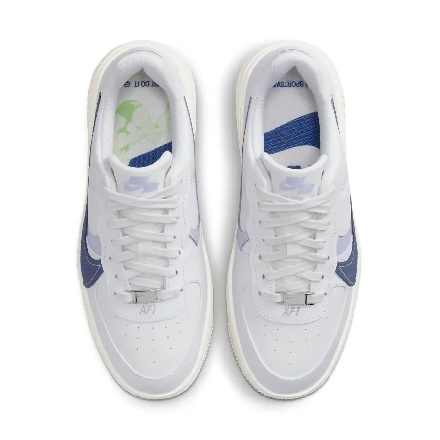 Nike Air Force 1 PLT.AF.ORM ‘Summit White Oxygen Purple’
