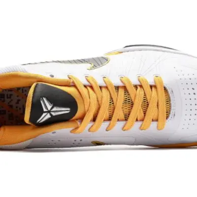 Nike Zoom Kobe 5 ‘White Black Del Sol Metallic Silver’